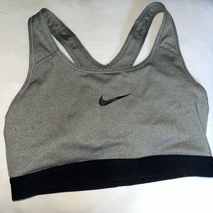 Nike Grey Sports Bra